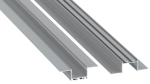 Profile LUMINES type akin silver anodized 4,15 m